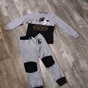 Starwars boys clothing set